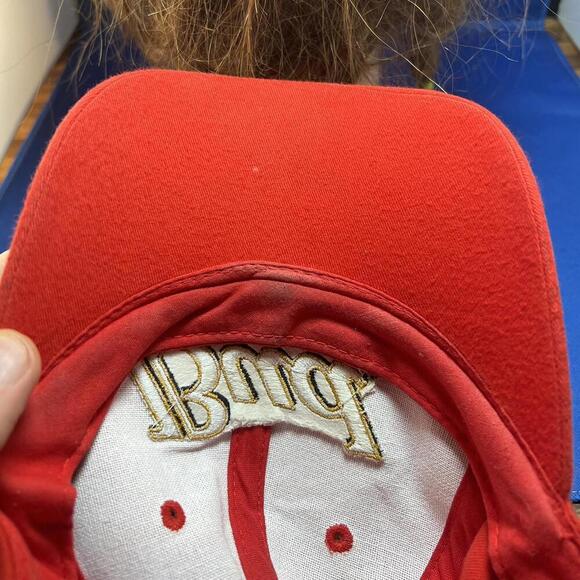 Bud Racing Dale Jr. Cap - Red NASCAR Hat - Picture 5 of 6